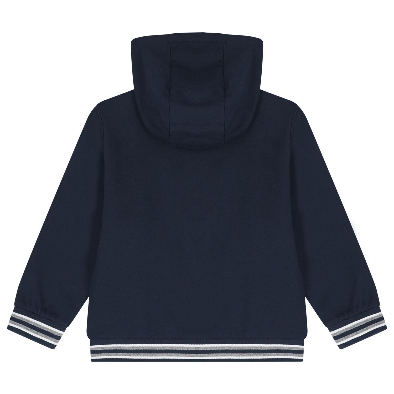 Boys Navy Blue & Grey Tracksuit ( 3 Piece ), 2, hi-res