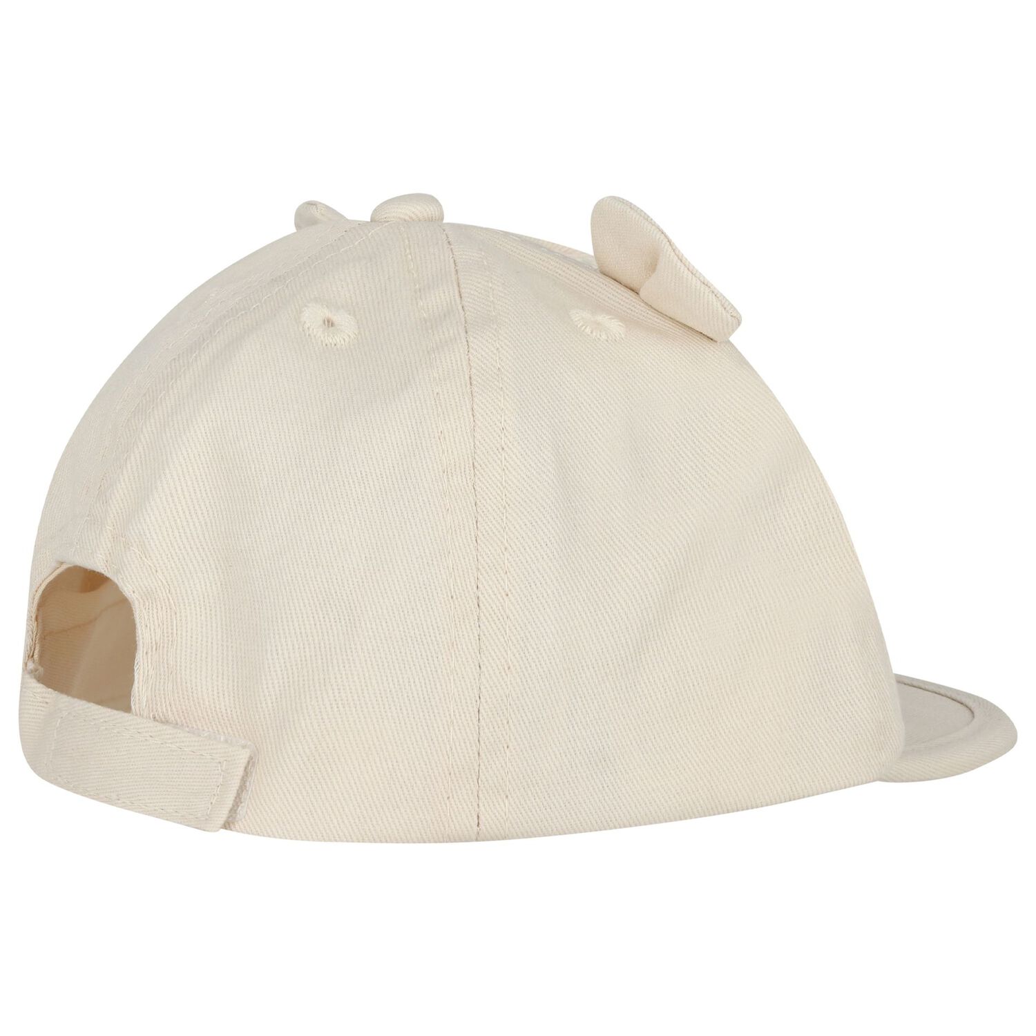 Younger Boys Beige Teddy Bear Cap, 1, hi-res