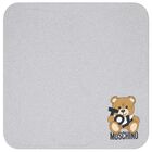 Grey Teddy Bear Logo Baby Blanket, 5, hi-res