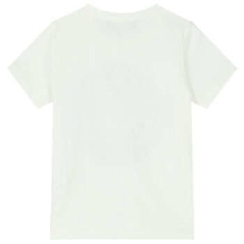White Logo Medusa T-Shirt