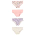 Girls Multi-Coloured Knickers (4-Pack), 1, hi-res