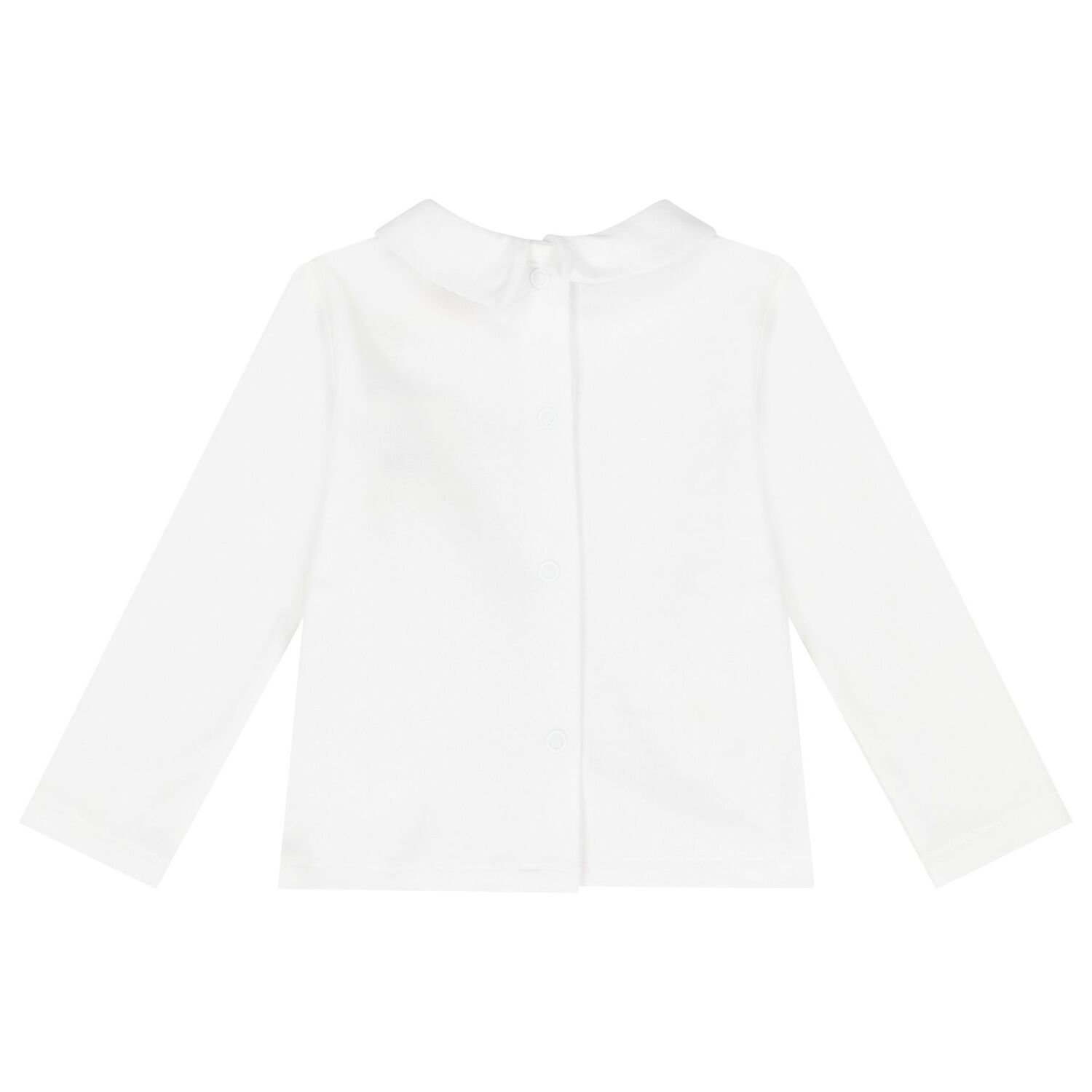 Baby Boys White & Blue Dungaree Set, 1, hi-res image number null