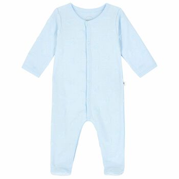 Baby Boys Blue Birds Babygrow