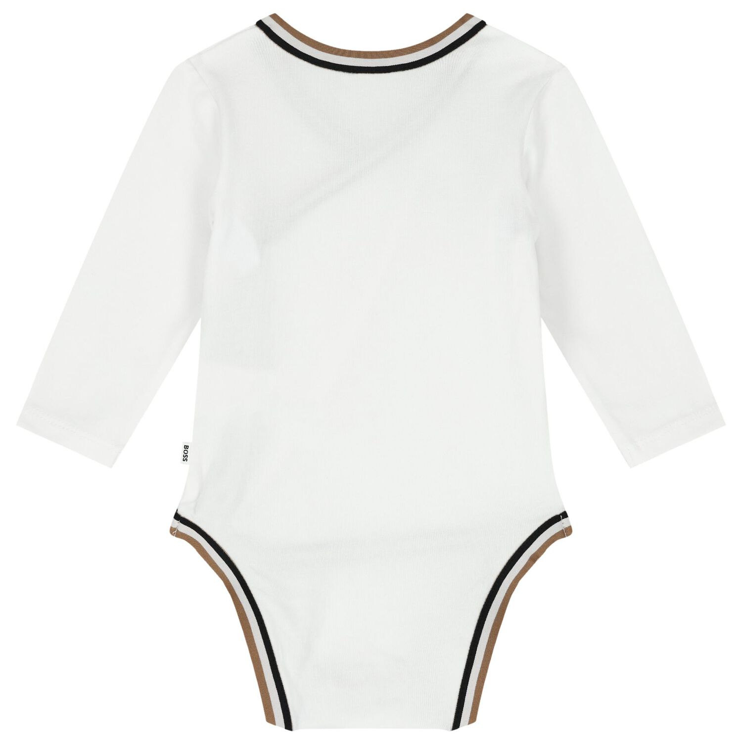 طقم هدايا أفرول بشعار باللون الأبيض, 1, hi-res