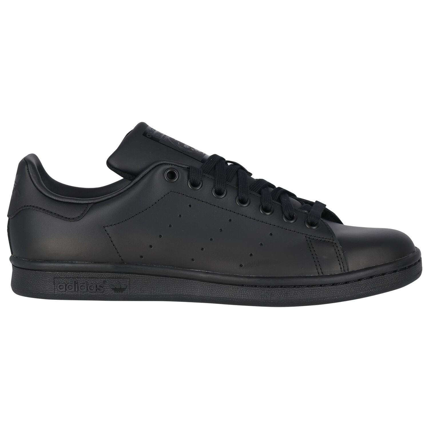 Black Stan Smith Trainers, 1, hi-res