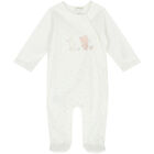 Ivory Babygrow, Hat & Bib Set, 2, hi-res