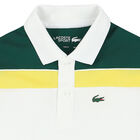 Boys White Logo Polo Shirt, 1, hi-res