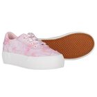Girls Pink Bow Chunky Trainers, 1, hi-res