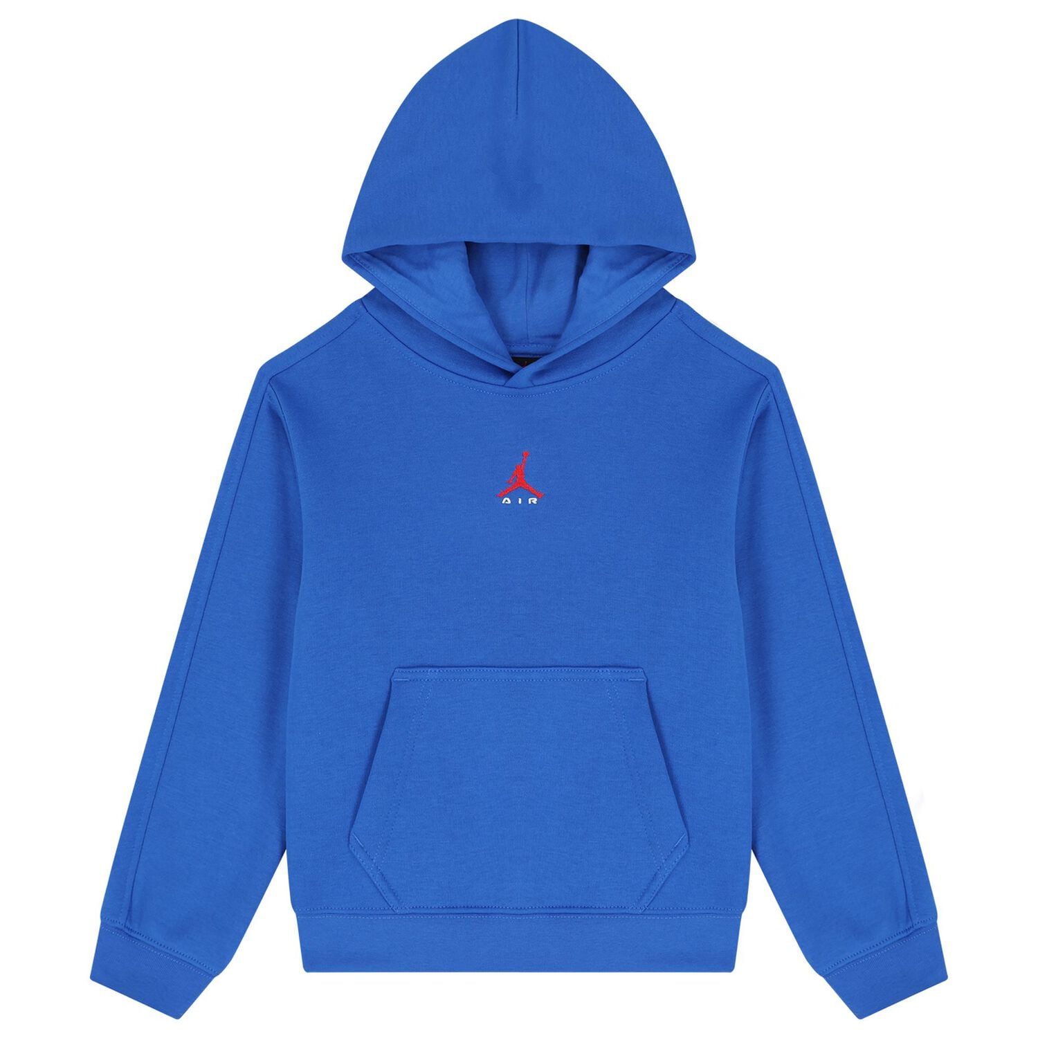 Boys Blue Jordan Logo Hooded Top, 1, hi-res