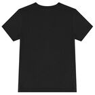 Black Teddy Bear Logo T-Shirt, 6, hi-res