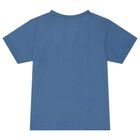 طقم شورت باللون الأبيض والأزرق للأولاد, 2, hi-res