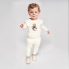Baby Girls Ivory Polo Bear Tracksuit, 1, hi-res