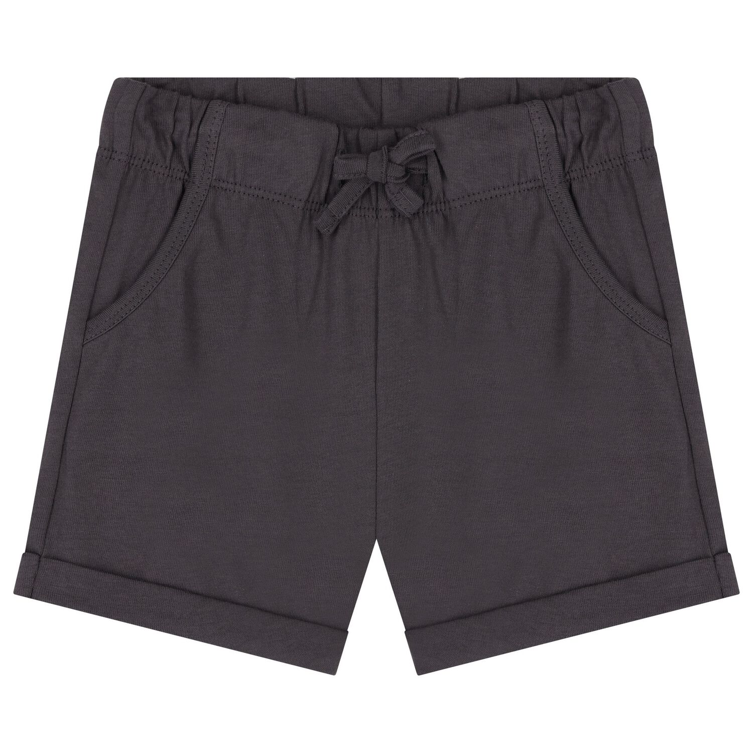 Younger Boys Ivory, Aqua & Grey Shorts Set, 4, hi-res