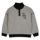 Boys Beige & Black Reversible Sweatshirt, 1, hi-res