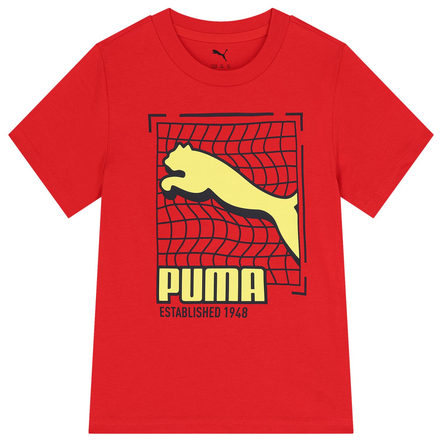 Boys Red Logo T-Shirt, 2, hi-res