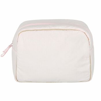 Baby Pink & Gold Wash Bag