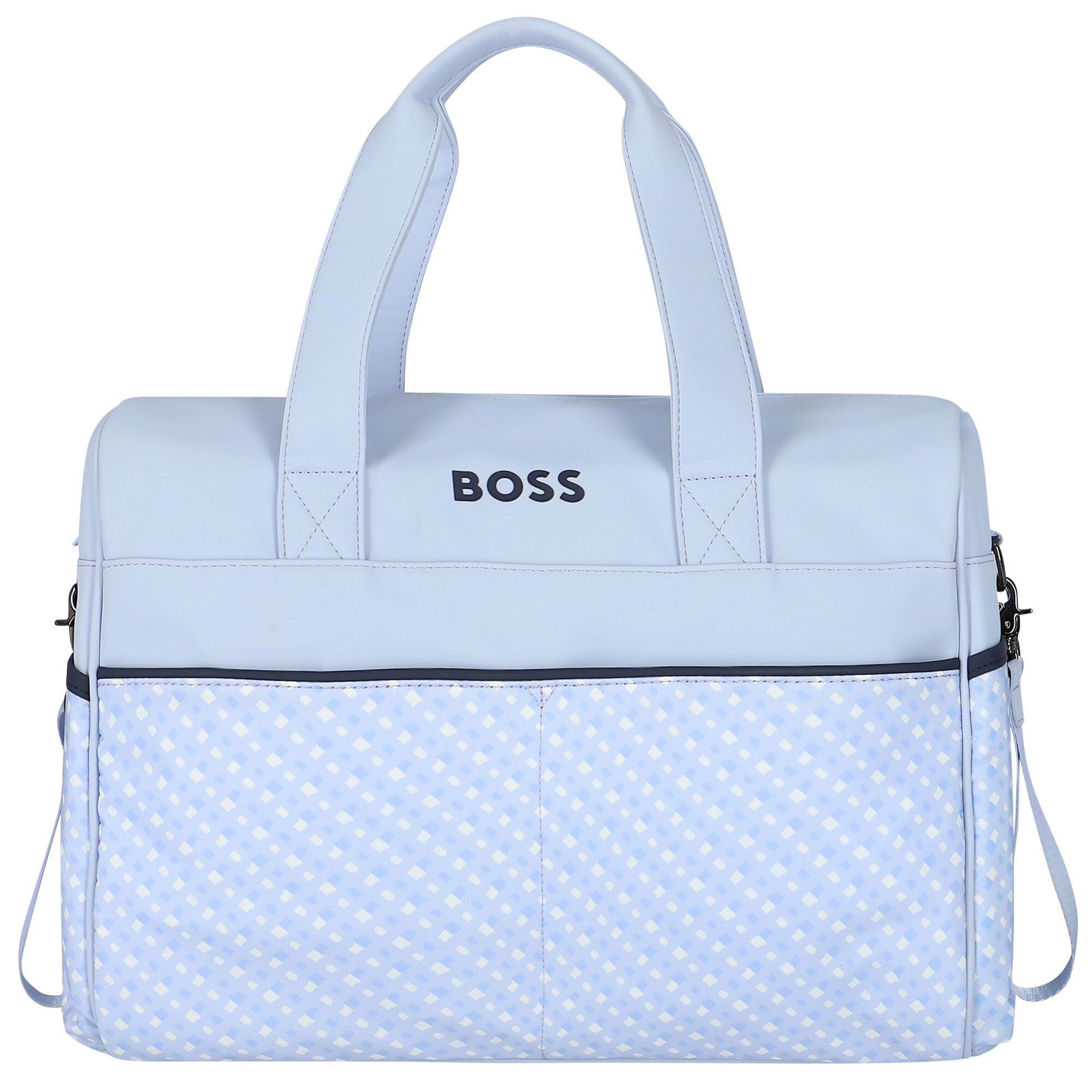 BOSS Blue Logo Baby Changing Bag Junior Couture