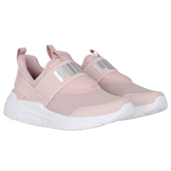 Girls Pink Soft Wired 2 Sliptech Trainers