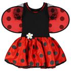Girls Black & Red Little Lady Bug Costume, 1, hi-res
