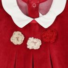 Baby Girls White & Red Babygrows ( 2-Pack ), 3, hi-res