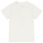 Boys Ivory Harry Logo T-Shirt, 3, hi-res