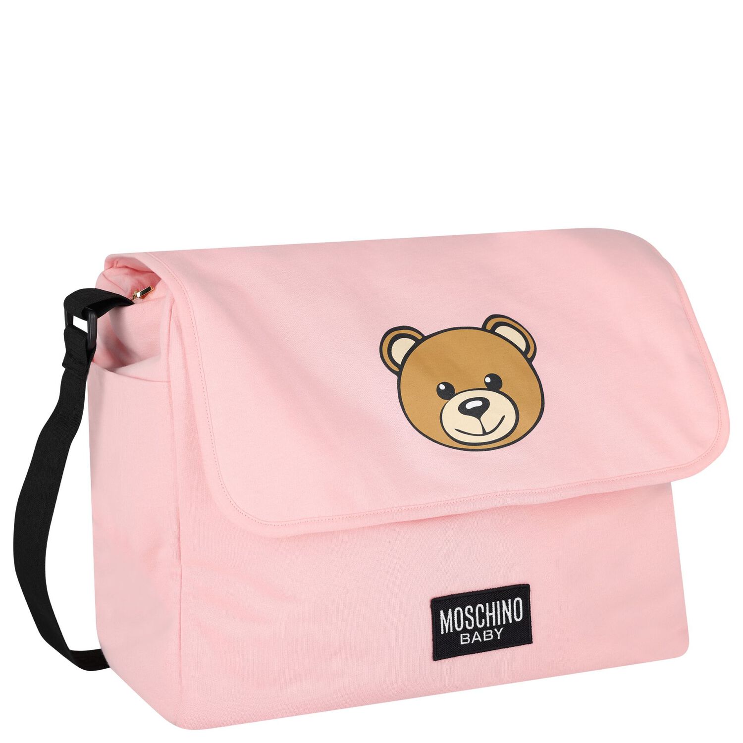Baby Girls Pink Teddy Bear Changing Bag, 5, hi-res