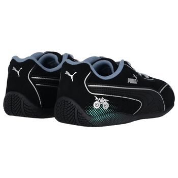 Younger Boys Black Speedcat Hot Wheels 2 Trainers