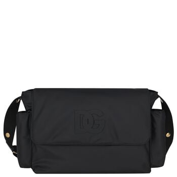 Black Logo Baby Changing Bag ( 43CM )