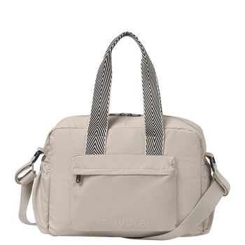 Beige Baby Changing Bag