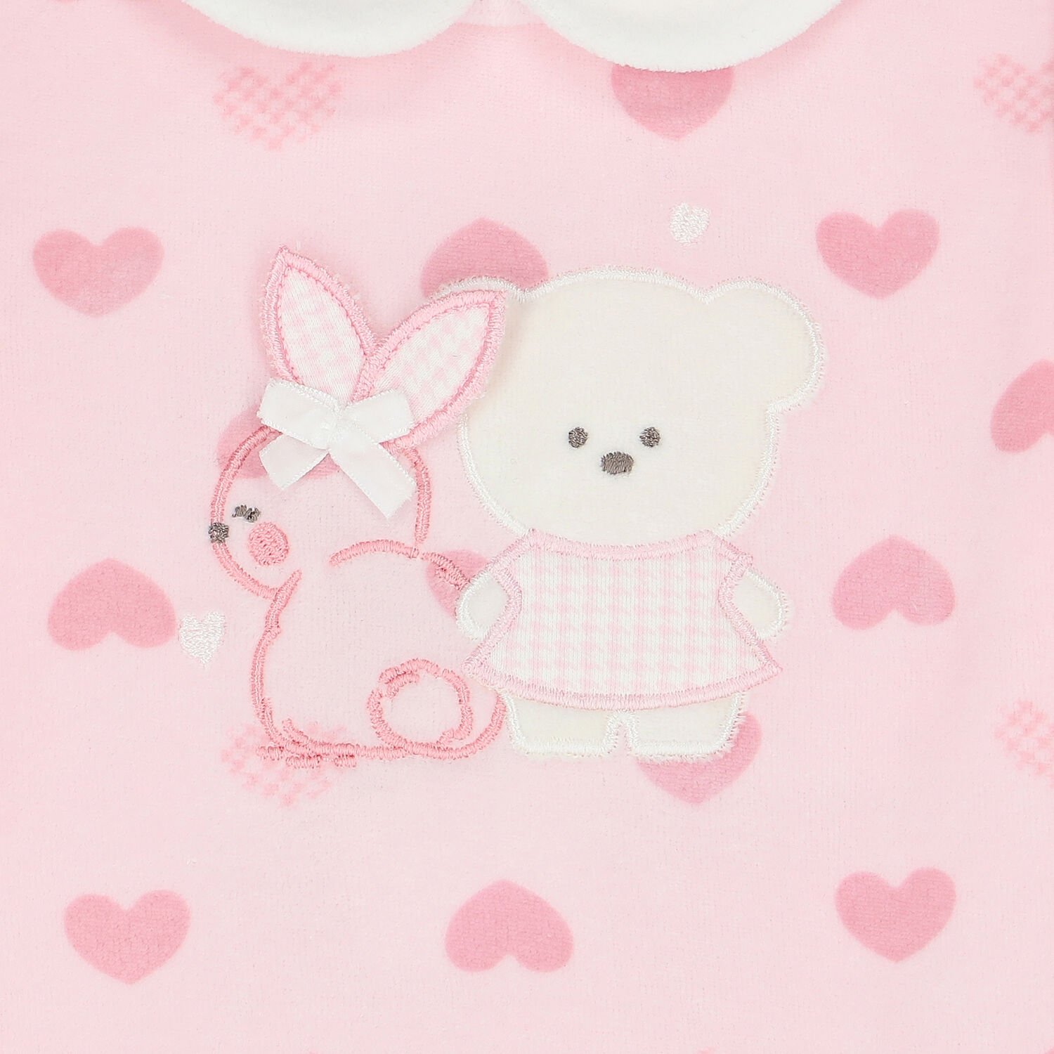 فستان بطبعة قلوب باللون الوردى, 1, hi-res