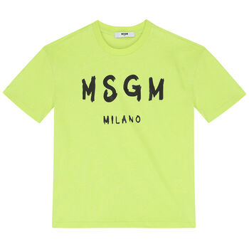 Neon Green Logo T-Shirt