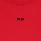 Girls Red Logo Sweatshirt Tulle Dress, 2, hi-res