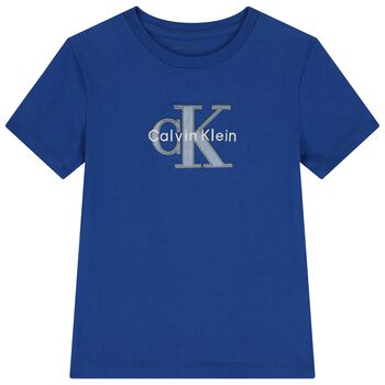 Boys Blue Logo T-Shirt