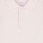 Baby Girls Pink Logo Bodysuit, 1, hi-res