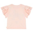 Girls Pink Sequin T-Shirt, 1, hi-res