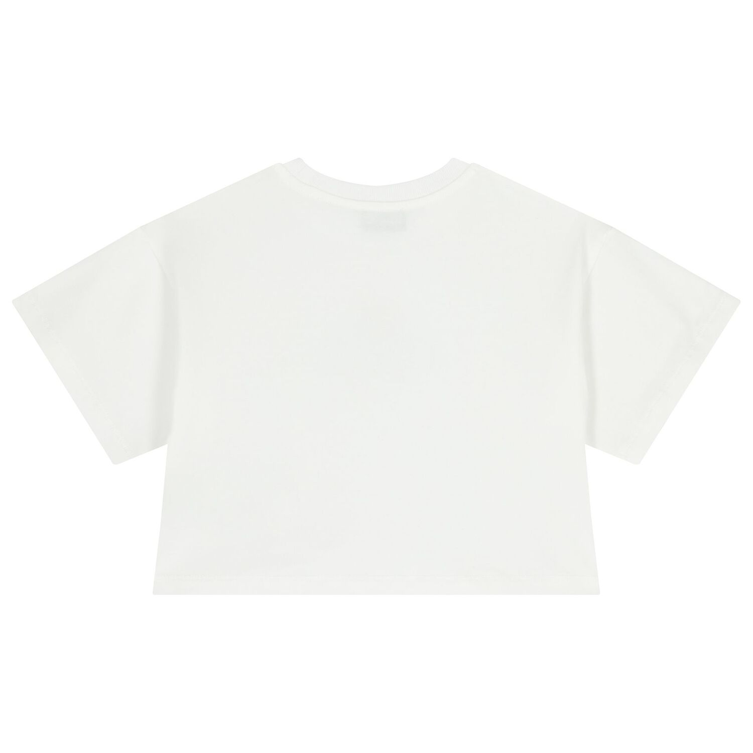 تيشيرت بنات بالشعار تيدى بير باللون الابيض , 1, hi-res