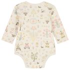 Baby Girls Ivory Polo Bear Bodysuits ( 2 Pack ), 1, hi-res