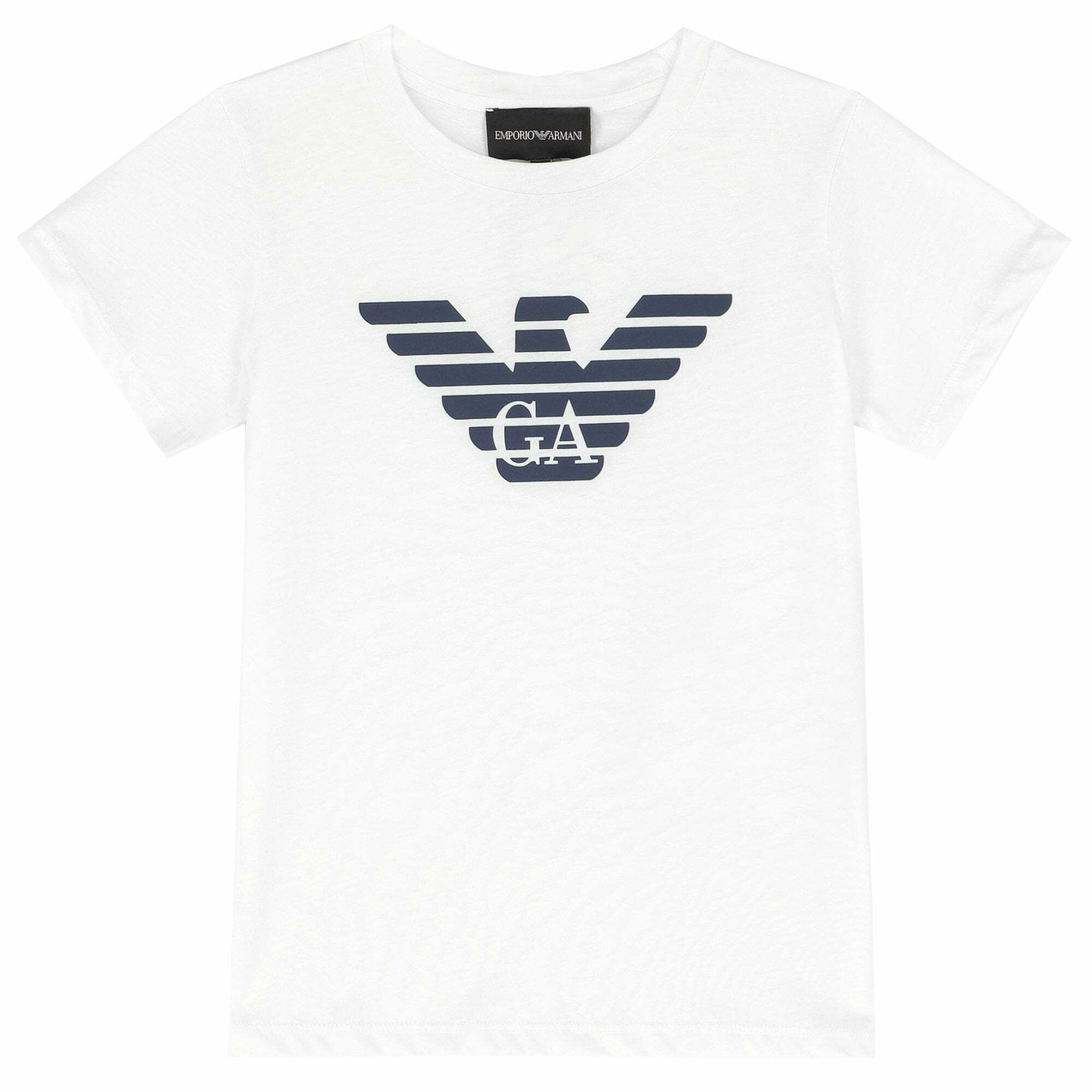 Boys armani tshirt best sale
