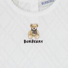 Younger Girls White Thomas Bear T-Shirt, 1, hi-res
