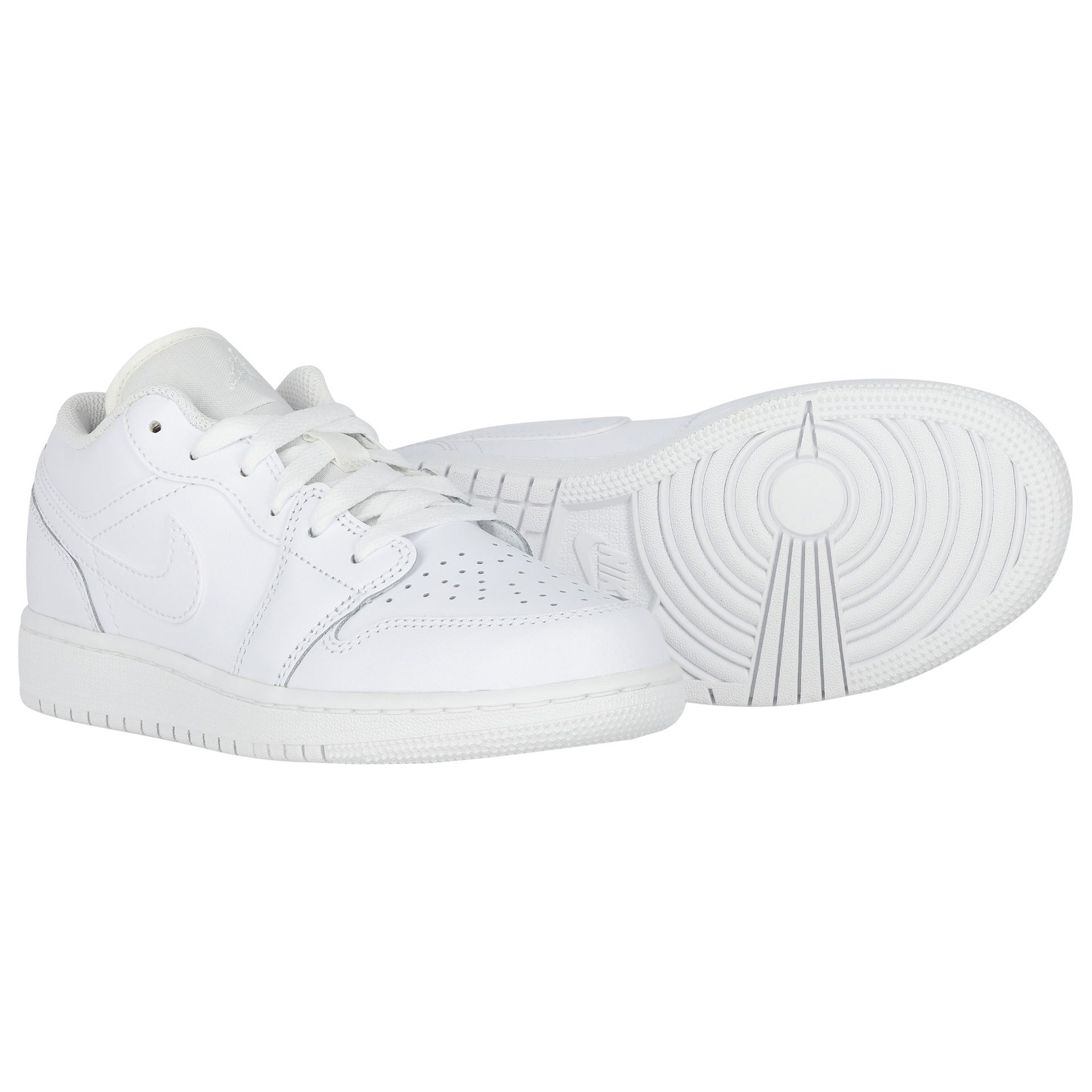 新品同様　NIKE AIR JORDAN 1 LOW 白灰　23cm NIKE AIR JORDAN 1 LOW “STEALTH WHITE” ナイキ エア ジョーダン
