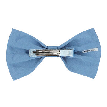 Girls Blue Bow Hairclip