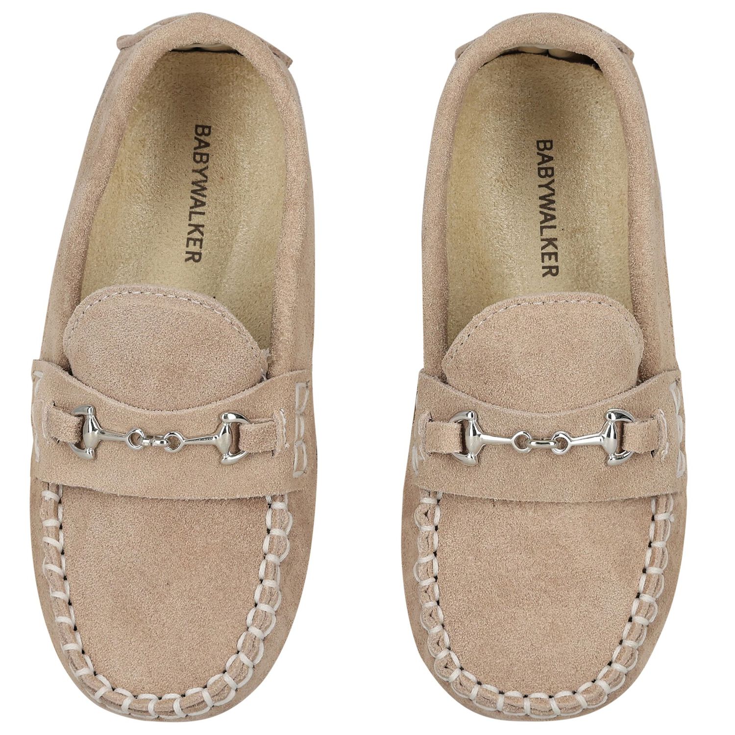 Boys Beige Suede Shoes, 2, hi-res image number null