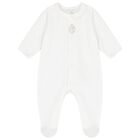 Ivory Logo Babygrow, 1, hi-res