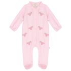 Baby Girls Pink Roses Babygrow Set, 1, hi-res