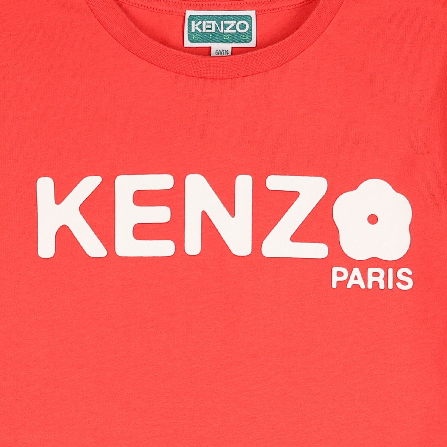 Girls Red Logo T-Shirt, 1, hi-res