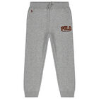 Boys Grey Logo Joggers, 1, hi-res