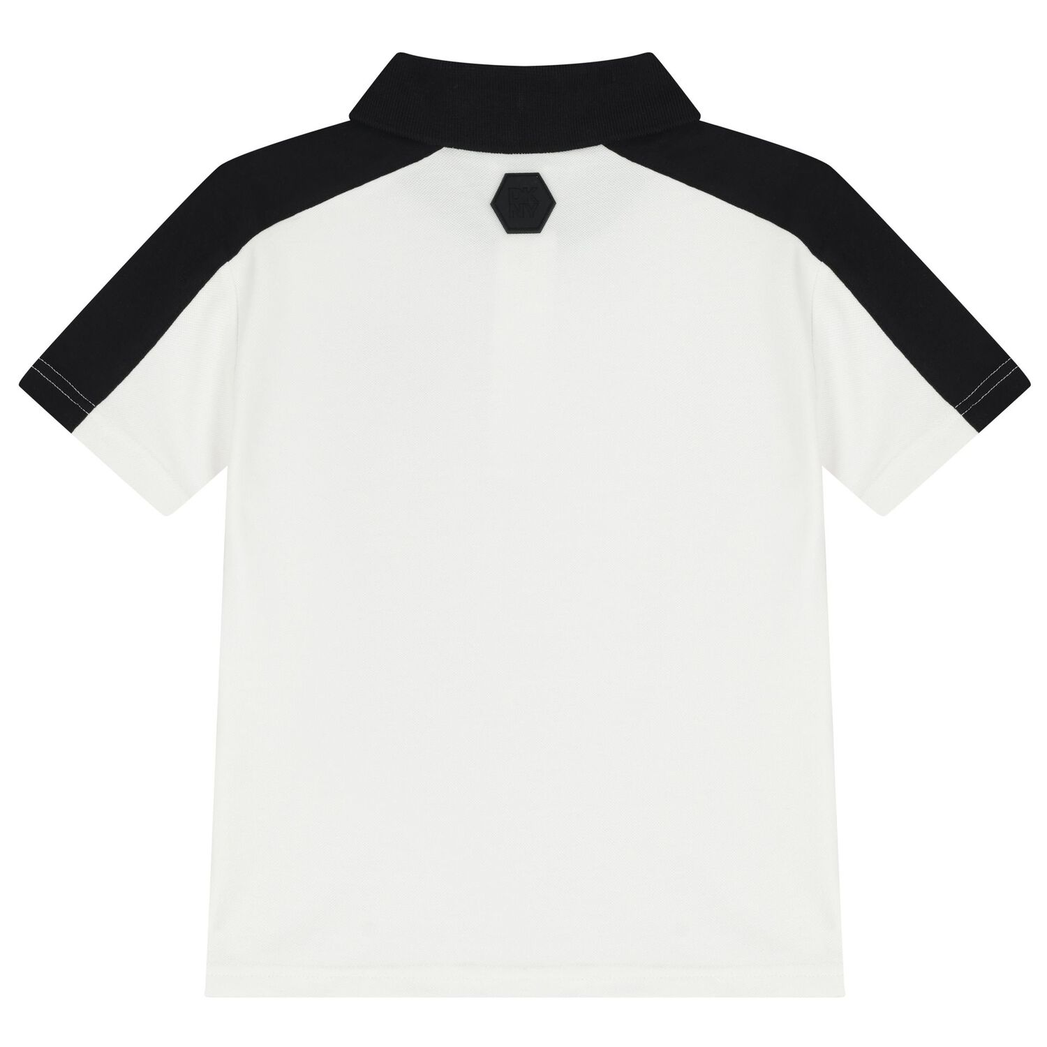 Boys White & Black Shorts Set, 1, hi-res