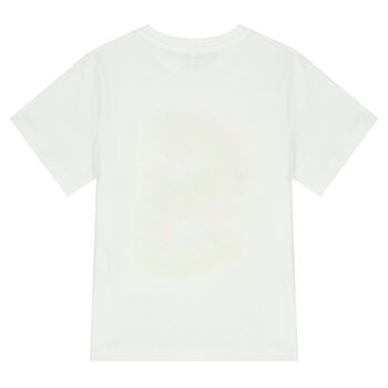 Girls white Logo T-Shirt