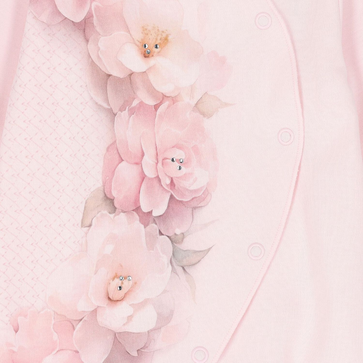 Baby Girls Pink Floral Babygrow Gift Set, 1, hi-res