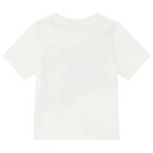 White Logo Thomas Bear T-Shirt, 1, hi-res